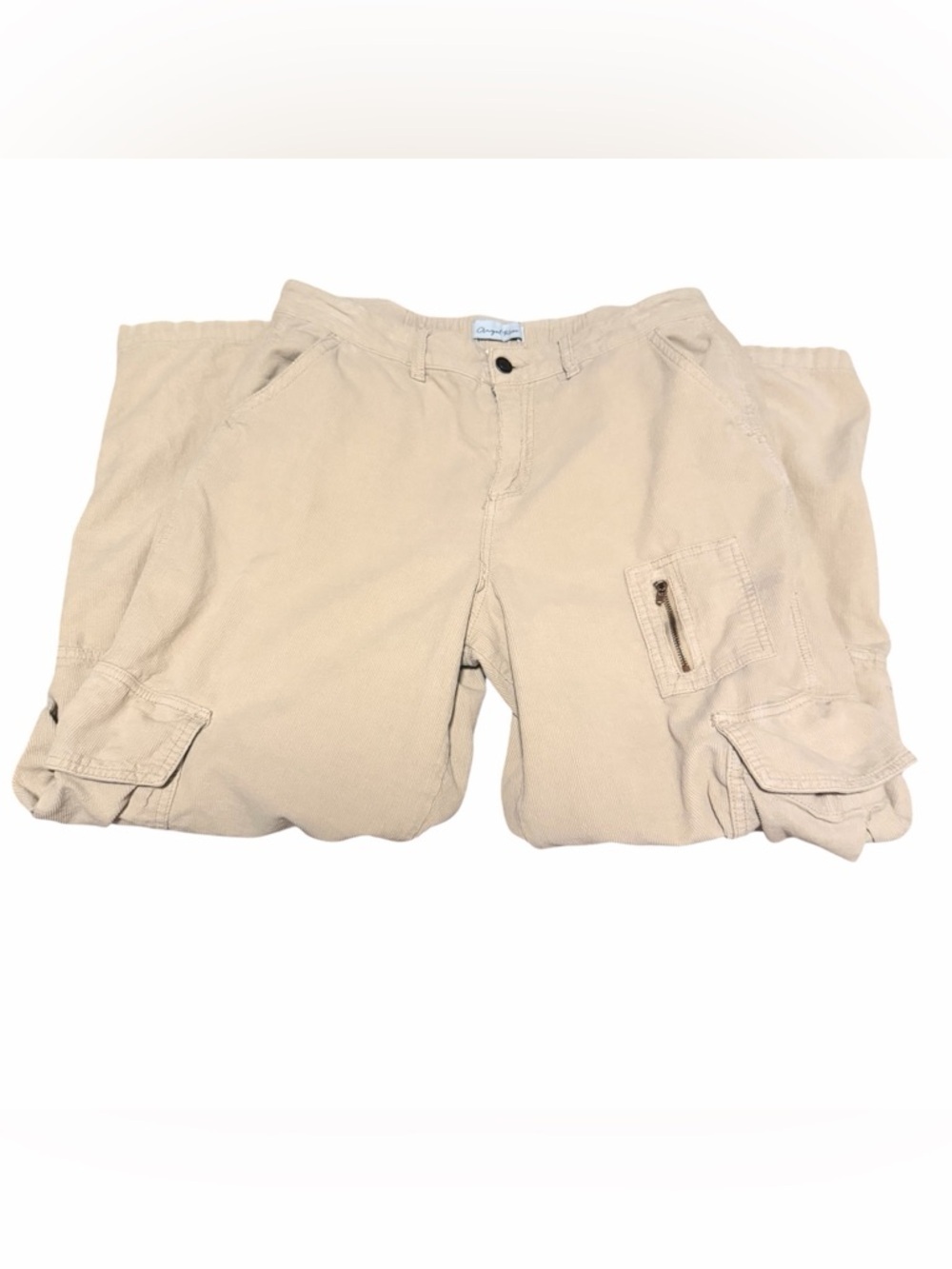 Angel Kiss Women’s Beige Cargo Shorts with Utility Pockets Size 9/29 Juniors